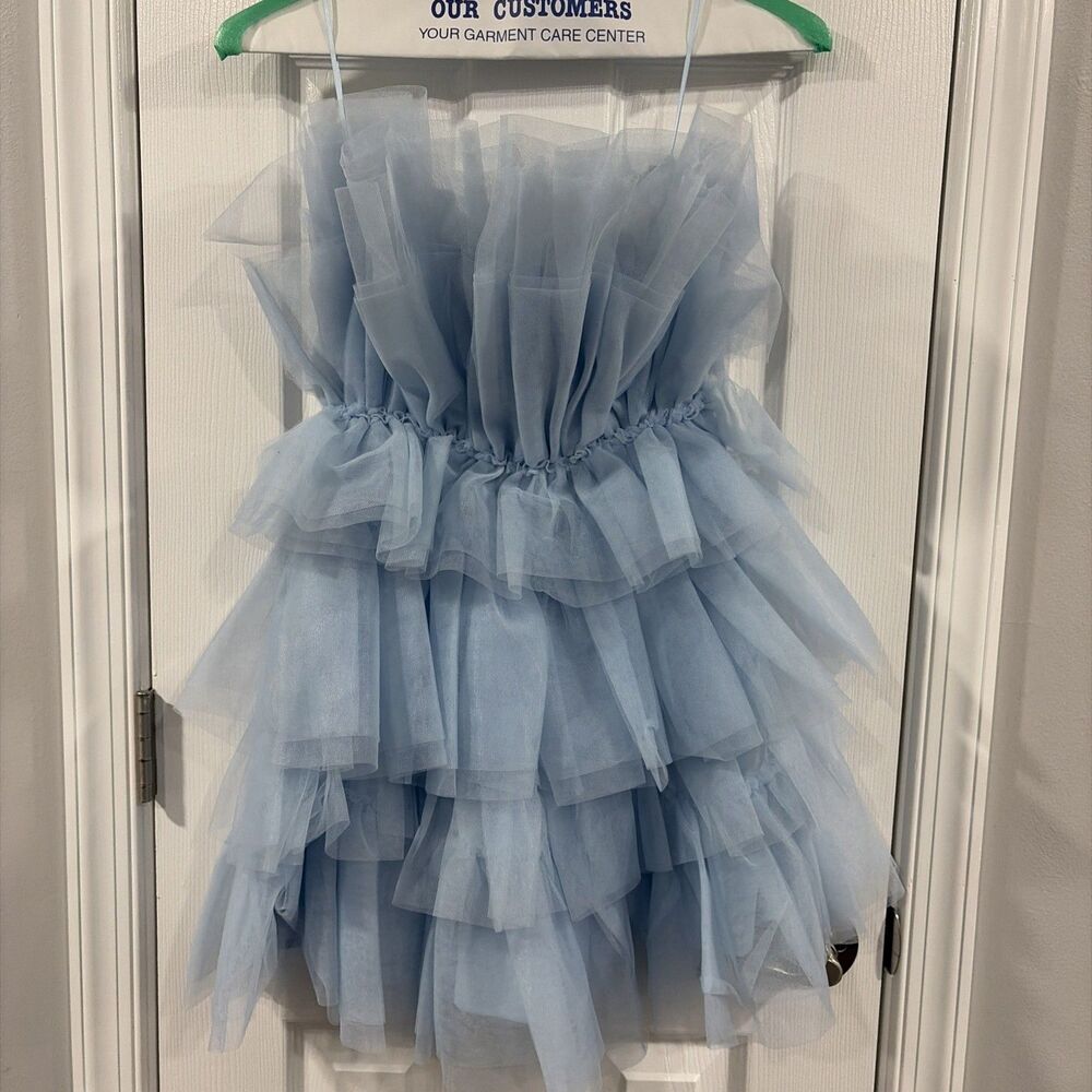 Audrey Parks Francescas Blue Dress Women’s Size Small